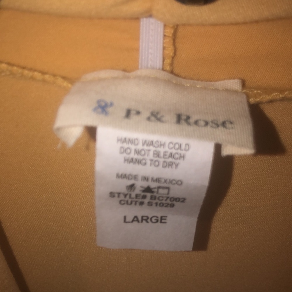 Soft yellow duster (345) - Picture 3 of 3